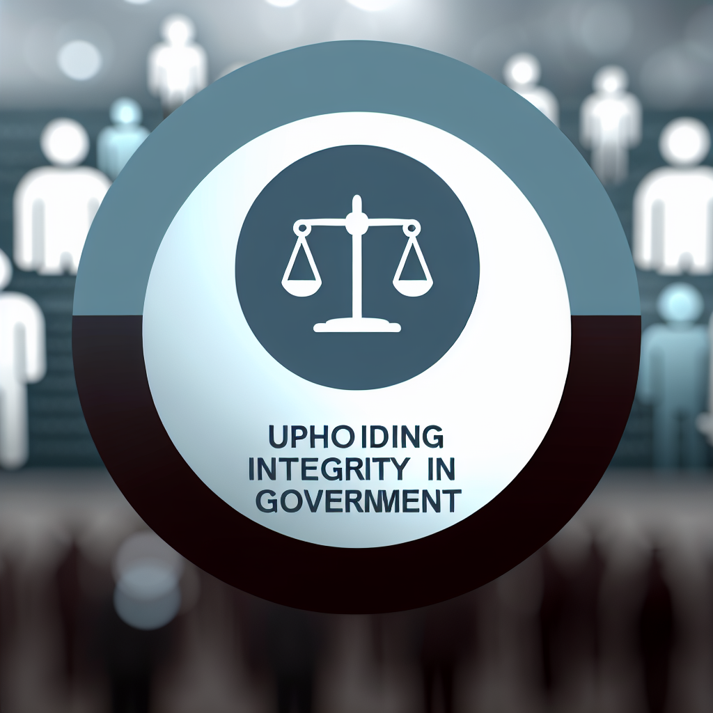 Public Sector Ethics: Upholding Integrity in Government