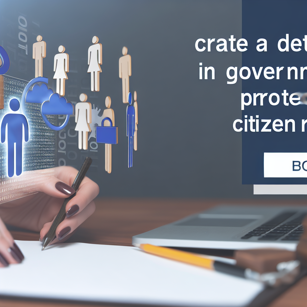 Data Ethics in Government: Protecting Citizen Privacy
