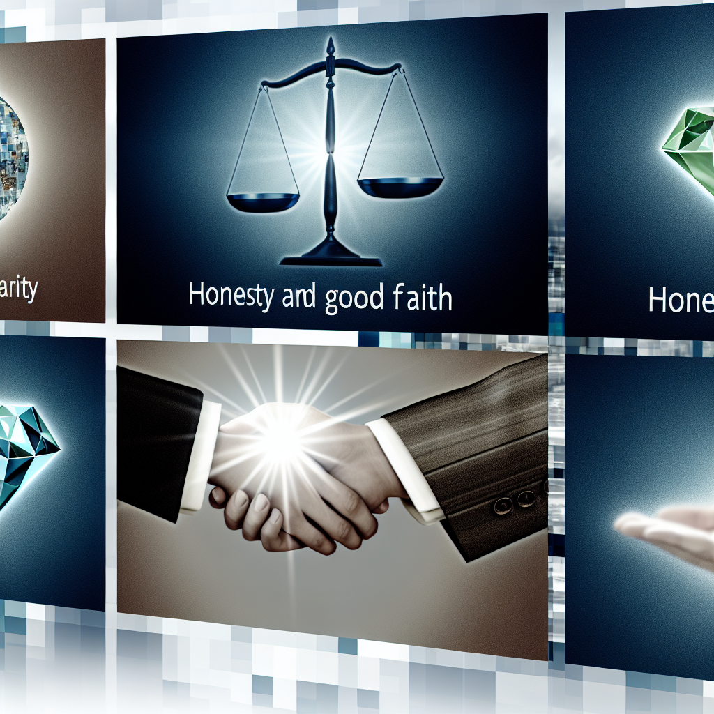 Negotiation Ethics: Honesty and Good Faith