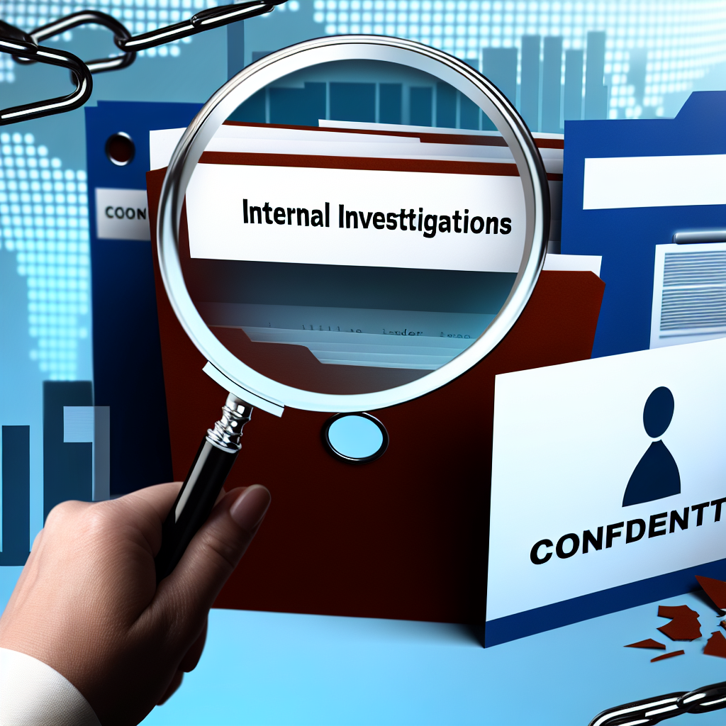 Internal Investigations: Responding to Allegations of Misconduct