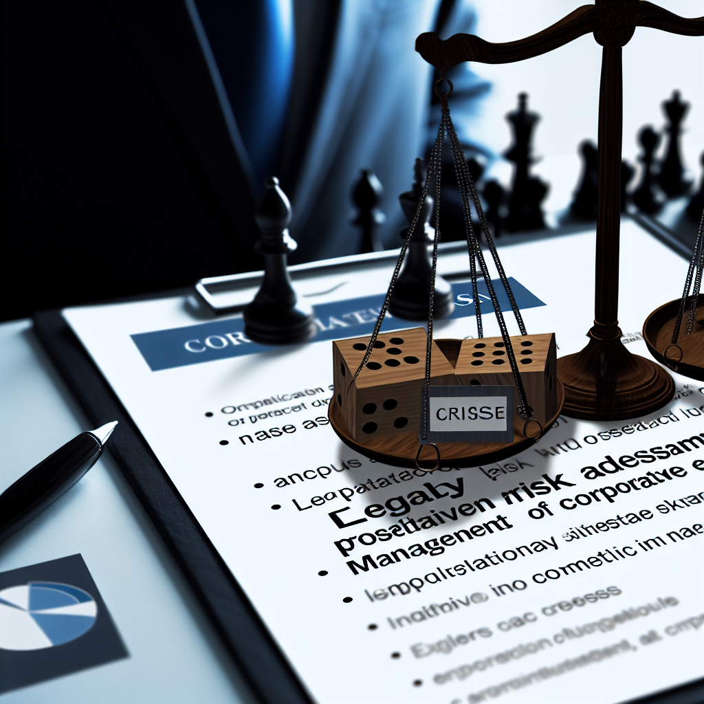 Legal Risk Assessments: Proactive Management of Corporate Exposure