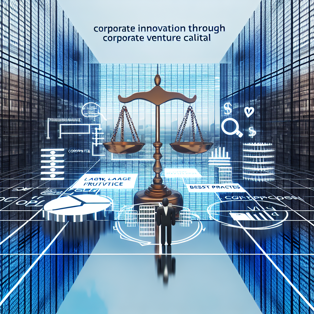 Corporate Innovation through CVC: Legal Frameworks and Best Practices