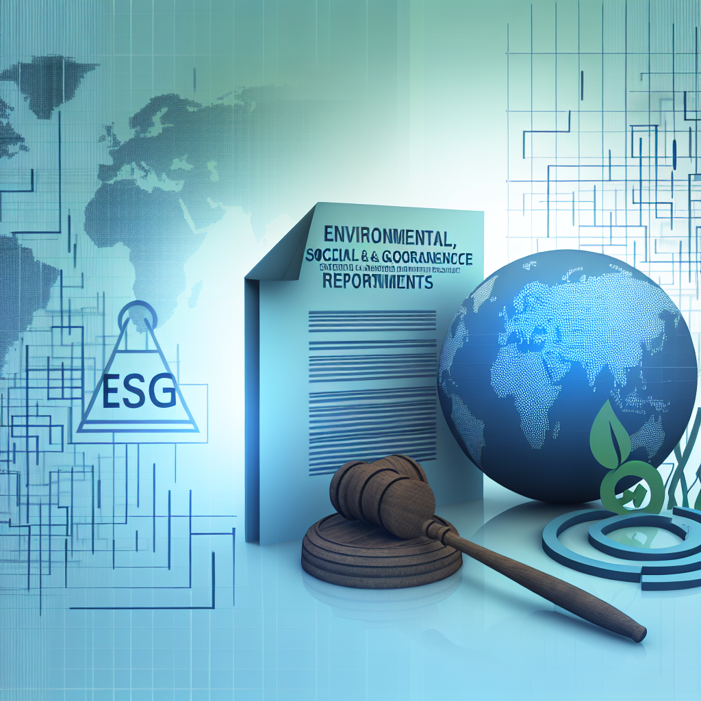 ESG Reporting Requirements: Legal and Regulatory Landscape