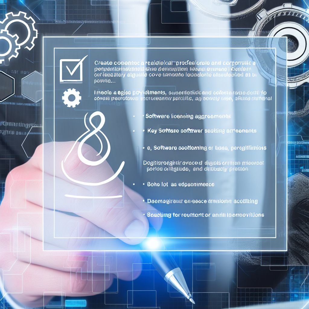 Software Licensing Agreements: Key Legal Provisions