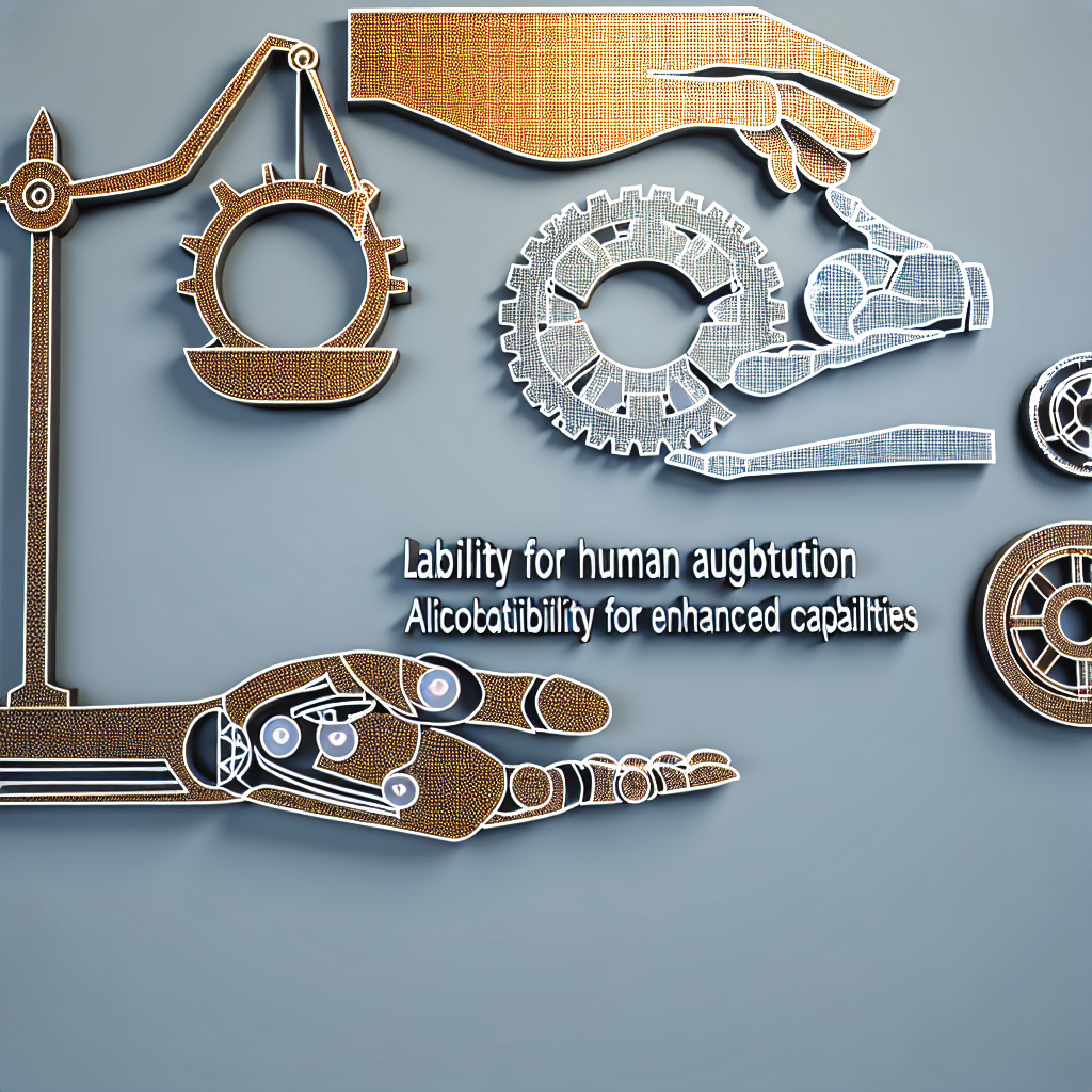 Liability for Human Augmentation: Allocating Responsibility for Enhanced Capabilities