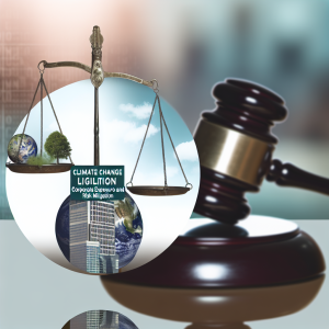 Climate Change Litigation: Corporate Exposure and Risk Mitigation